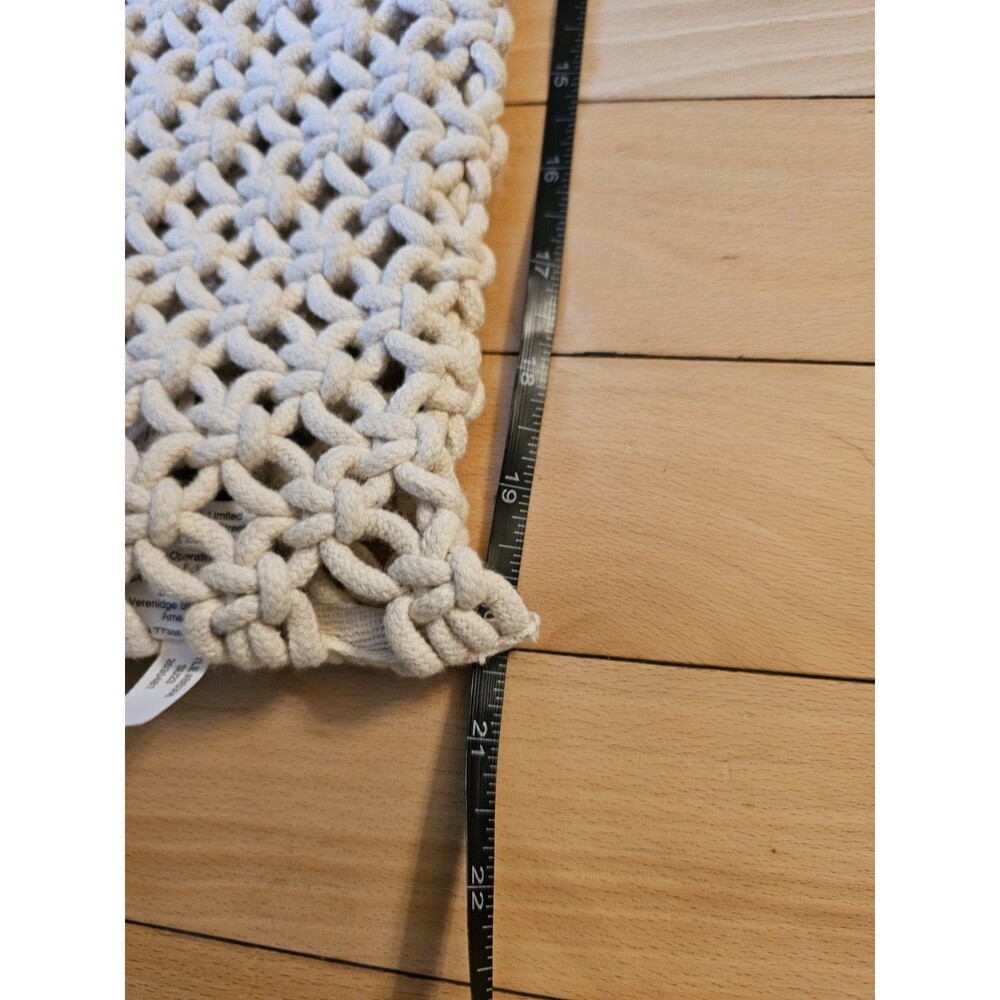 NWT J.Crew Macrame Rope Net Market - Picture 4 of 7
